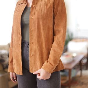 Vintage 90s does 70s suede jacket